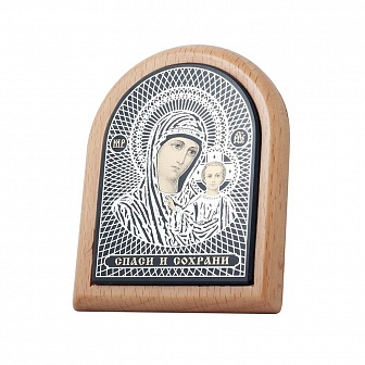 Икона на обсидиане Богородица Казанская