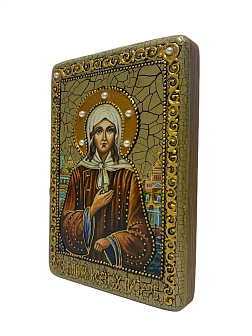 Икона КСЕНИЯ Петербургская, Блаженная (ПОДАРОЧНАЯ)