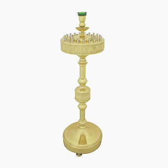 Подсвечник 35 свечей лак