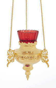 Лампада подвесная №50 золочение