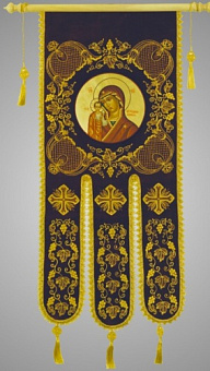 Хоругви средние вышивка прикреп фотоизображение