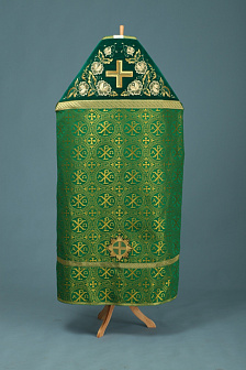 Облачение иерейское №09 парча вышивка оплечья 100%