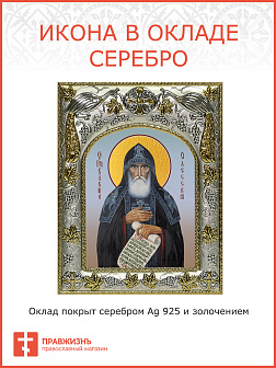 Икона КУКША Одесский, Преподобный