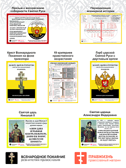 Набор магнитов №10 Всенародное покаяние 7 шт.