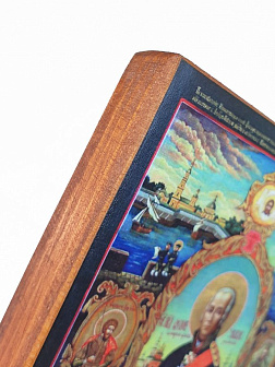 Икона под старину Святой Федор Ушаков