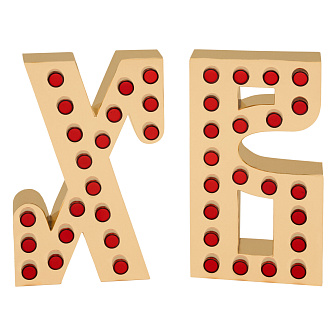 Вывеска пасхальная малая золочение