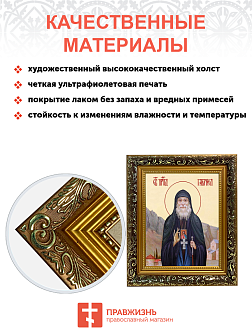 Образ святого Гавриила Самтаврийского (Ургебадзе), преподобного архимандрита, 09Г8