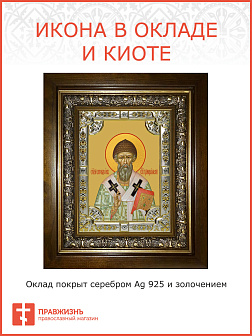 Икона СПИРИДОН Тримифунтский, Святитель