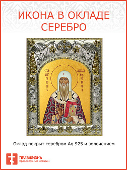 Икона ФЕОГНОСТ Киевский и Московский Святитель Икона ФЕОГНОСТ Киевский и Московский Святитель