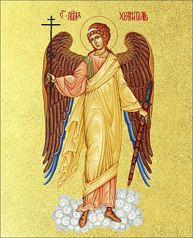 Икона Святого Ангела Хранителя с золочением поталью, 04021-УЛ