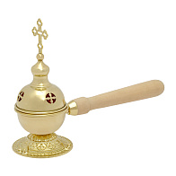 Кадильница ручная круглая малая