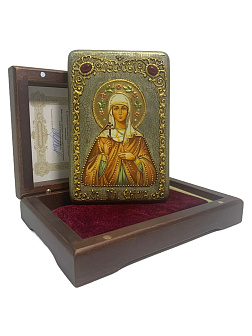 Икона ЕМИЛИЯ (Эмилия) Кесарийская (Каппадокийская), Преподобная (ПОДАРОЧНАЯ)