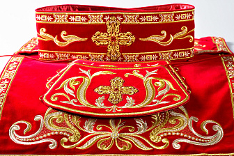 Облачение архиерейское №088 бархат вышитое а/м