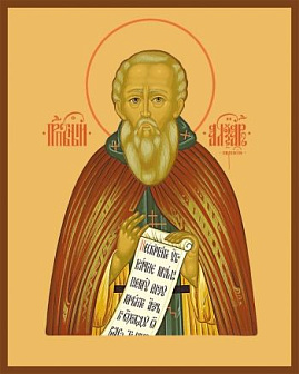 Икона Александр Свирский преподобный