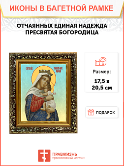 Образ Божией Матери "Отчаянных единая надежда", 03О1