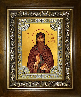 Икона ЕВФИМИЙ Суздальский, Преподобный (СЕРЕБРЯНАЯ РИЗА, КИОТ)