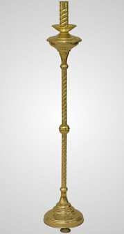 Подсвечник выносной с короткой трубой лак