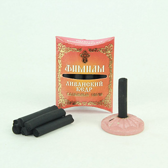 Кадильные свечи малые, 7шт (45мм), Ливанский Кедр