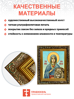 Образ святой Дарии Римской, мученицы, 10Д1 Образ святой Дарии Римской, мученицы, 10Д1