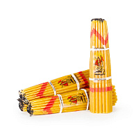 Свечи Иерусалимские Короткие (18см, 0,7ч, 33шт), ЖЁЛТЫЕ Свечи Иерусалимские Короткие (18см, 0,7ч, 33шт), ЖЁЛТЫЕ