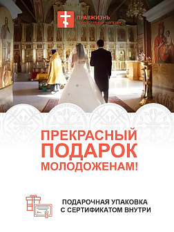 Венчальные иконы Спаситель и Казанская с золочением УЛ 9х10,5 в складне "тростник"