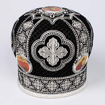 Митра №113 бархат вышивка а/м , фоторамки,стр.дорожки в футляре