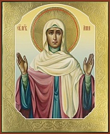 Анна, мать Пресвятой Богородицы, праведная, икона
