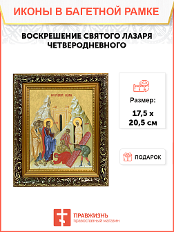 Образ "Воскрешение святого Лазаря Четверодневного", 05В8 Образ "Воскрешение святого Лазаря Четверодневного", 05В8