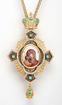 Панагия №147 / золочение / серебро филигрань (УИН)