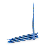 Свечи с травами конусные №50, СИНИЕ (Мята, Крапива, Шалфей)