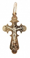 Крест православный из коллекции "Москва златоглавая" 1,5 грамм
