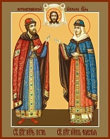 Икона Феврония и Петр благверные