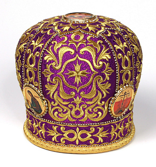 Митра №013 глазет а/м фоторамки стр.дор. в футляре