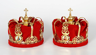 Венцы №2 латунь золочение (пара)