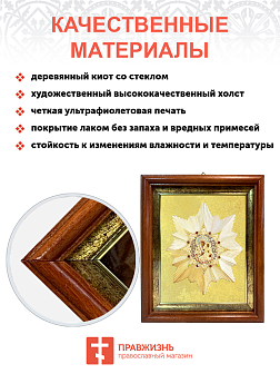 Икона Божией Матери "Избавительница от бед" с золочением поталью, 03И2-УЛ Икона Божией Матери "Избавительница от бед" с золочением поталью, 03И2-УЛ