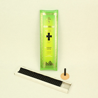 Кадильные свечи малые, 26шт, с подставкой (45мм), Троица