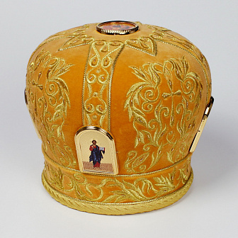 Митра №006 бархат а/м канитель фоторамки в футляре