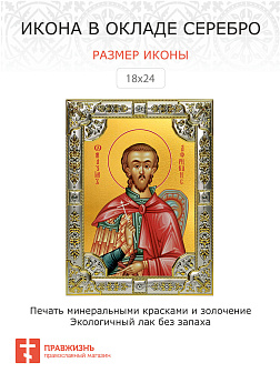 Икона Максим Африканский (Карфагенский), Петрийский, Мученик