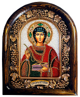 Икона ПАНТЕЛЕИМОН Целитель, Великомученик (БИСЕР)
