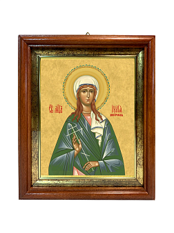 Образ святой Юлии (Иулии) Анкирской (Коринфской), мученицы и девы, 10Ю1 Образ святой Юлии (Иулии) Анкирской (Коринфской), мученицы и девы, 10Ю1