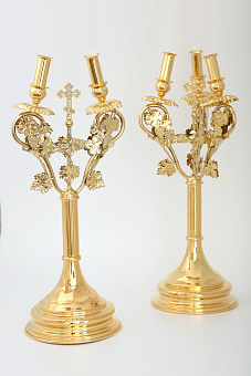 Дикирий-трикирий №4 золочение чеканка Дикирий-трикирий №4 золочение чеканка