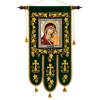 Хоругви малые бархат печать пара