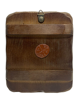 Венчальные иконы Спаситель и Казанская со вставкой металл на дереве под старину Византикос 16х19