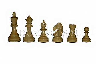 Шахматы классические средние деревянные утяжеленные, ручная работа, 36*36см (высота короля 3,25")