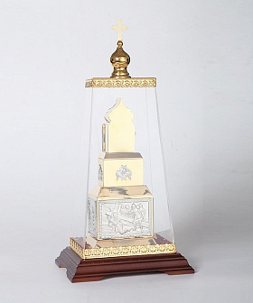 Дарохранительница №17 со съёмной дароносицей комбинированная Дарохранительница №17 со съёмной дароносицей комбинированная