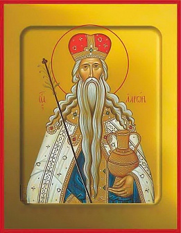 Икона ААРОН Первосвященник (ЗОЛОЧЕНИЕ)