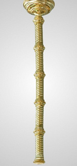 Ограждение цепи паникадила золочение