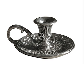 Подсвечник Домашний маленький литье ОЛОВО h=20 мм