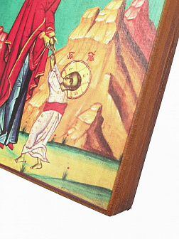 Икона под старину Первые шаги Иисуса Христа