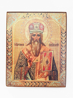 Икона под старину Варсонофий Казанский